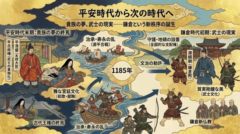 平安時代とは？雅な貴族文化から武士の台頭まで400年の歴史を博士が完全解説！