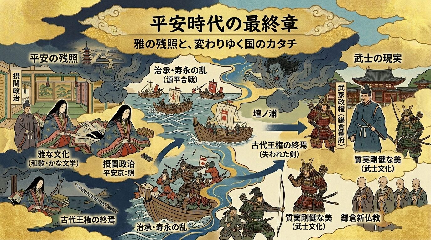 平安時代とは？雅な貴族文化から武士の台頭まで400年の歴史を博士が 