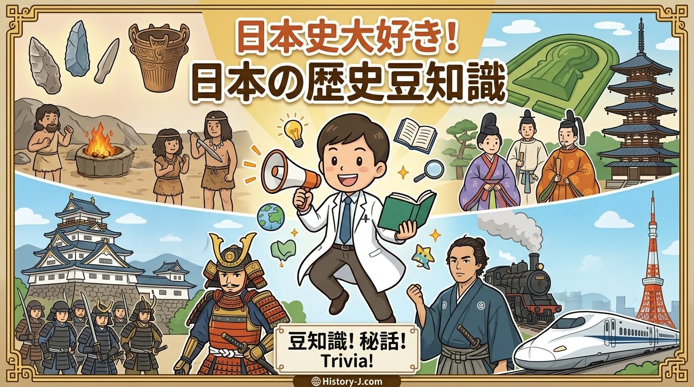 日本史大好き!日本の歴史豆知識!