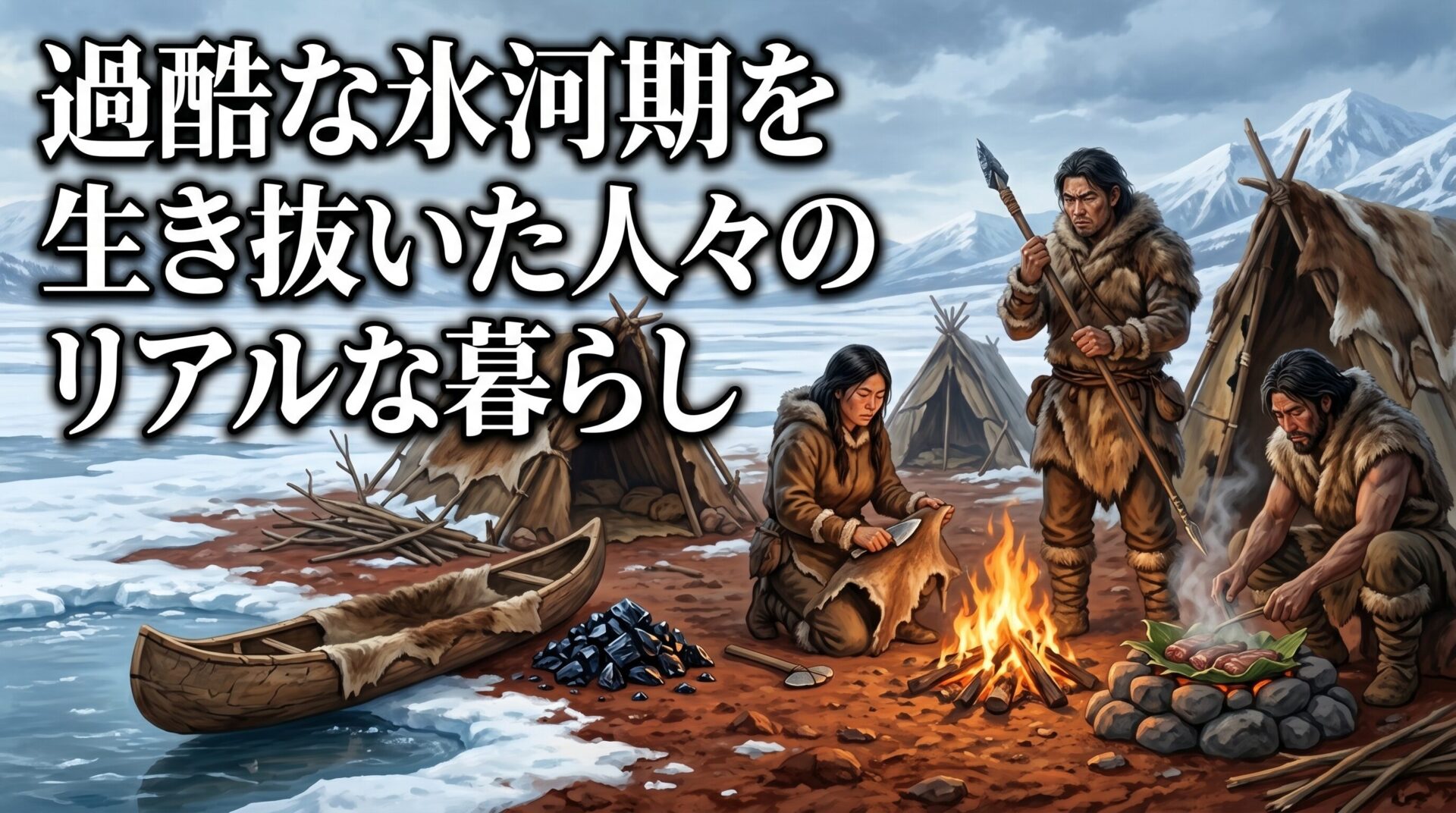 過酷な氷河期を生き抜いた人々のリアルな暮らし