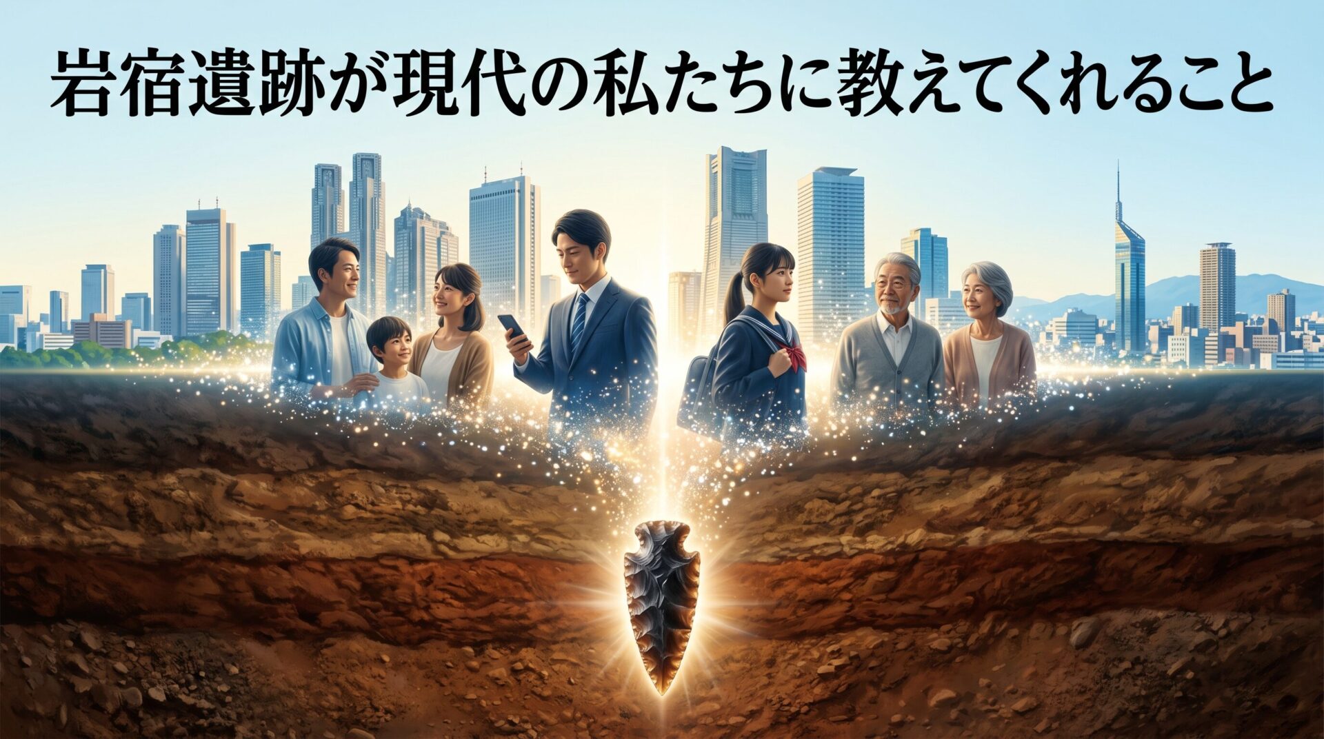 岩宿遺跡が現代の私たちに教えてくれること