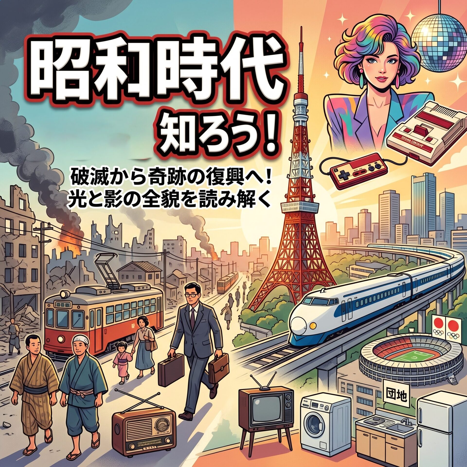 昭和時代を知ろう！