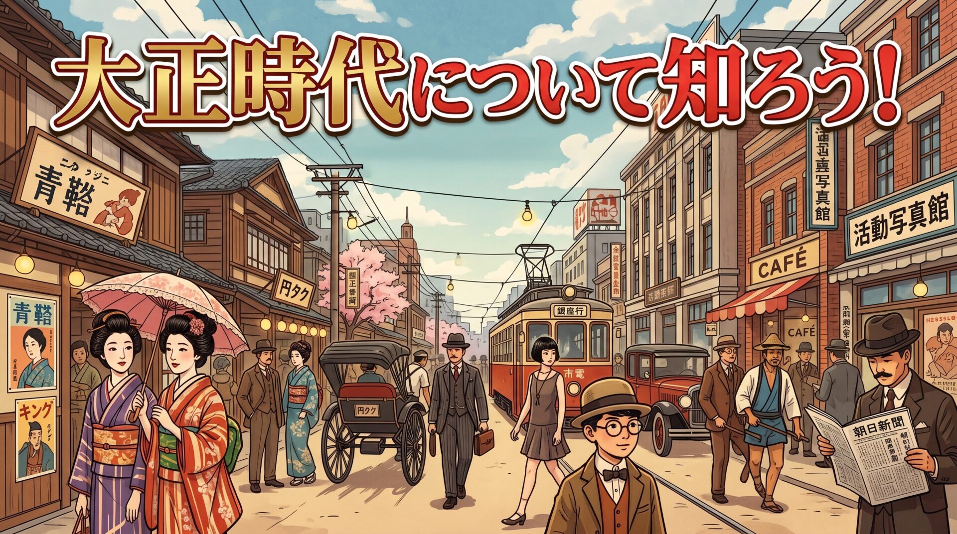 大正時代について知ろう