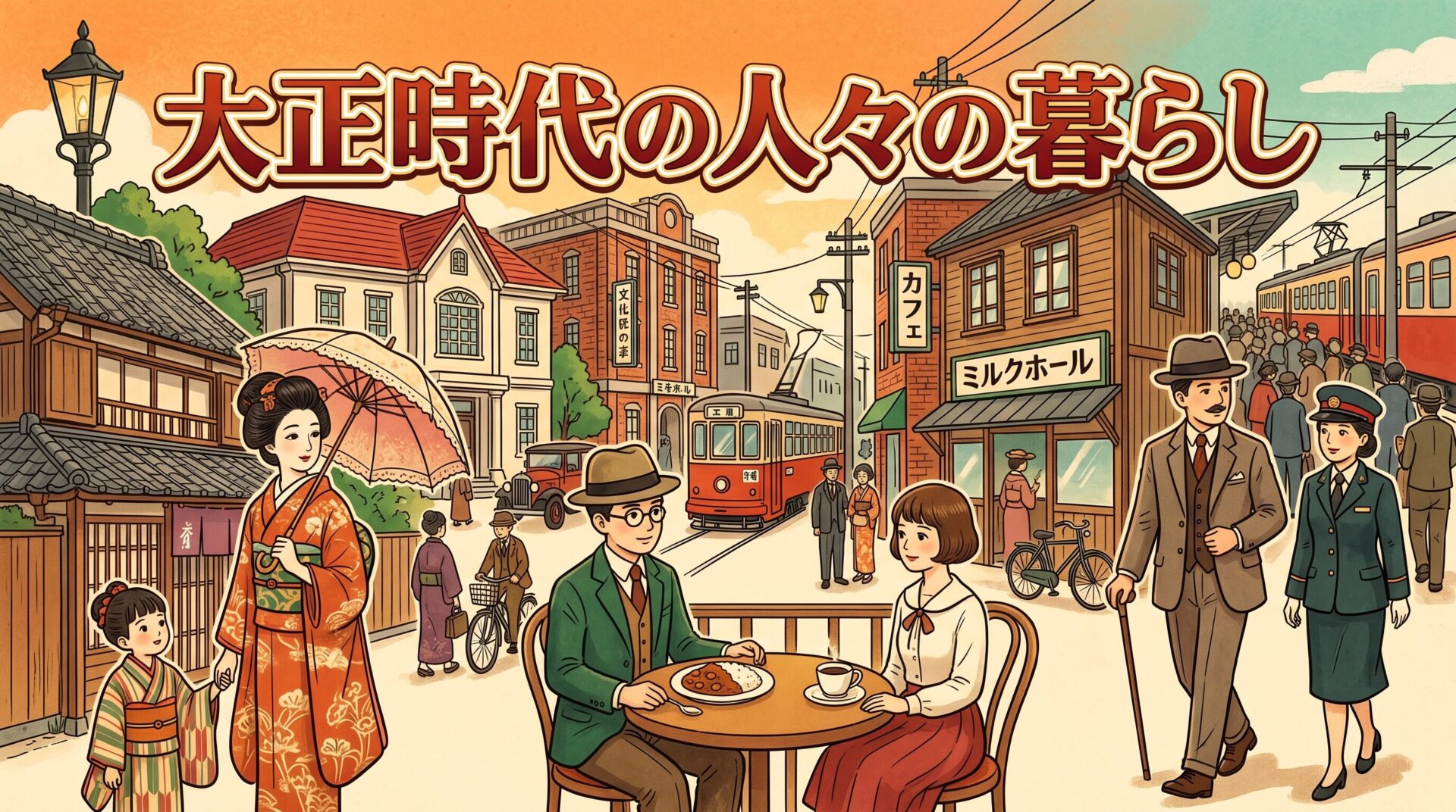 大正時代の人々の暮らし