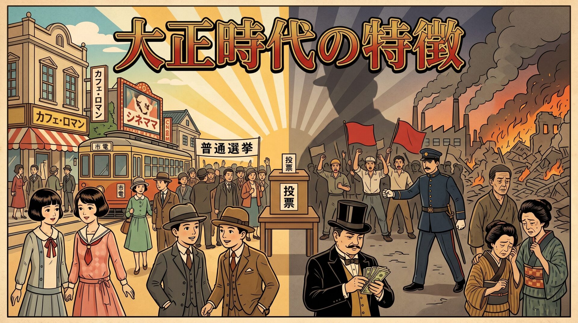 大正時代の特徴