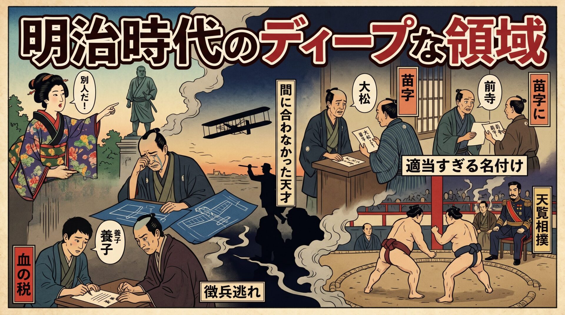 明治時代のディープな領域