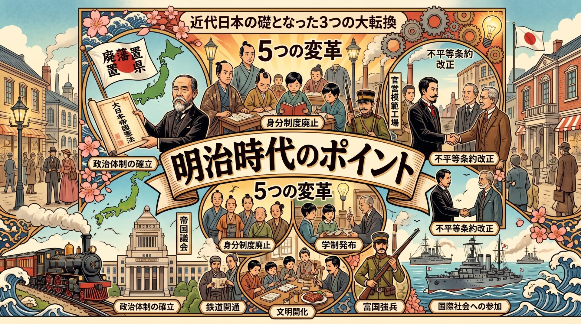 明治時代のポイント