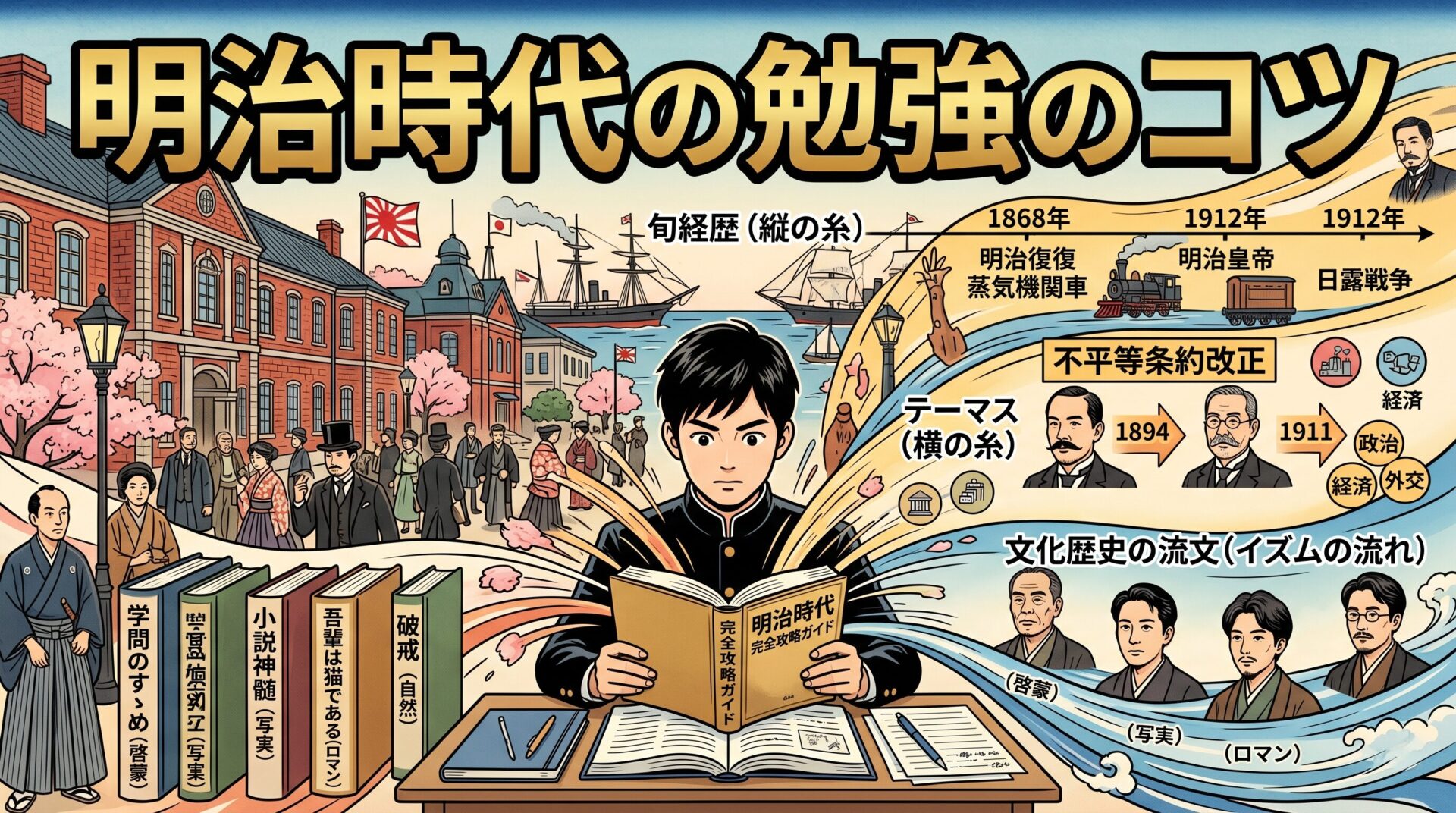 明治時代の勉強のコツ