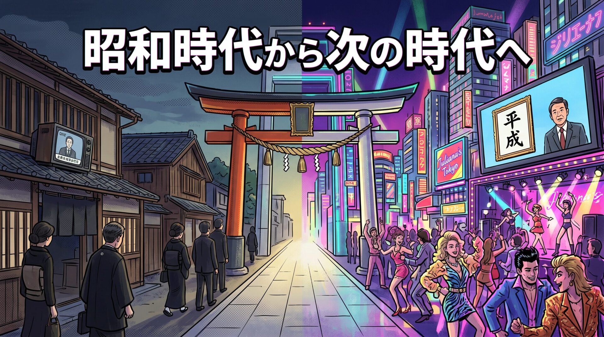 昭和時代から次の時代へ