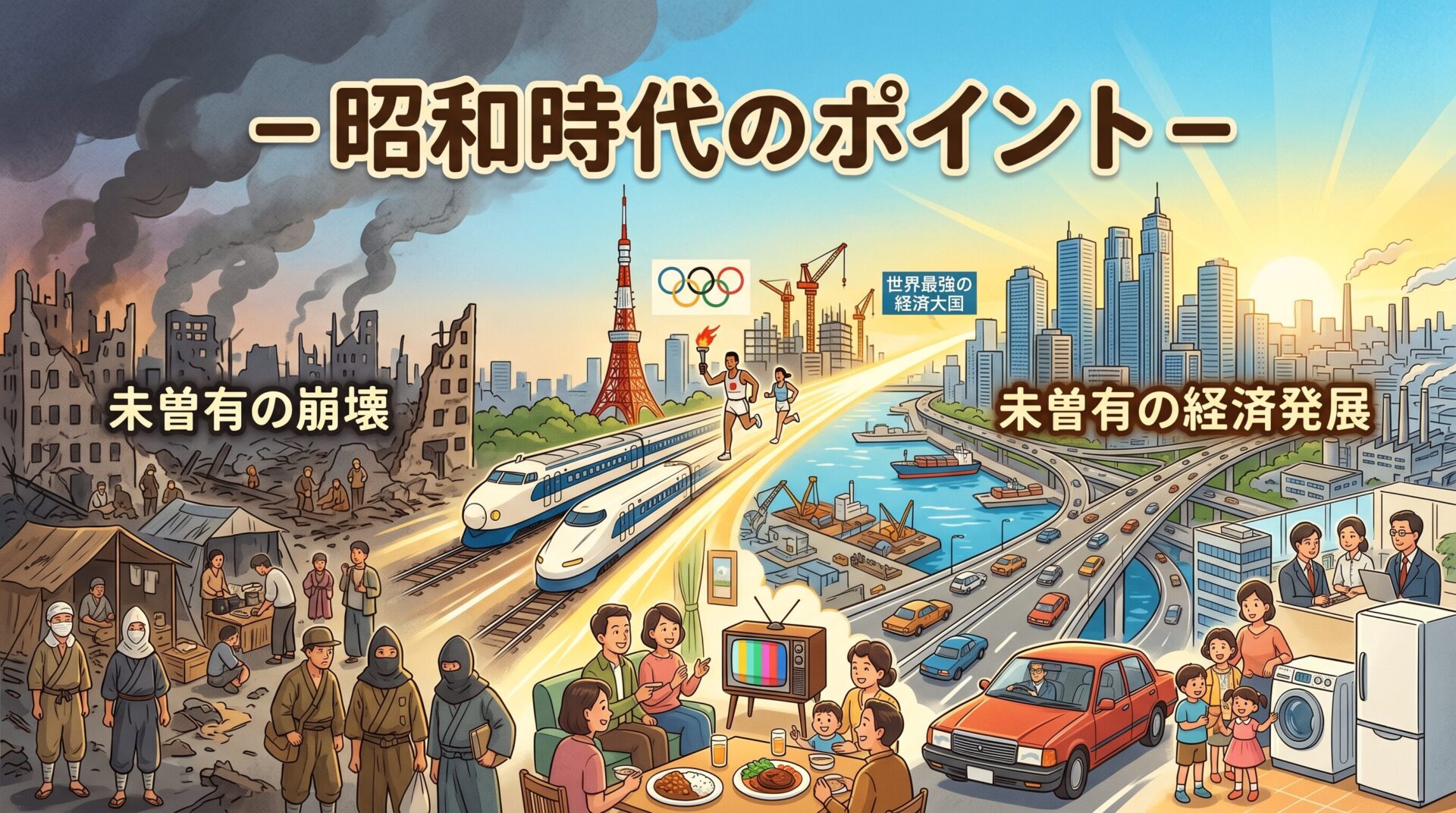 昭和時代のポイント