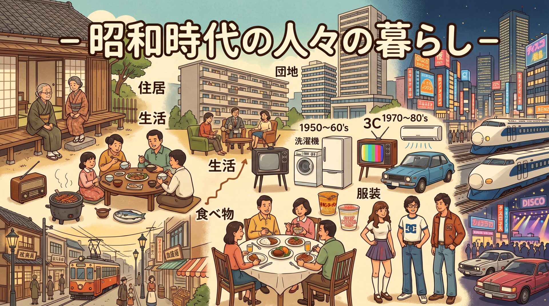 昭和時代の人々の暮らし