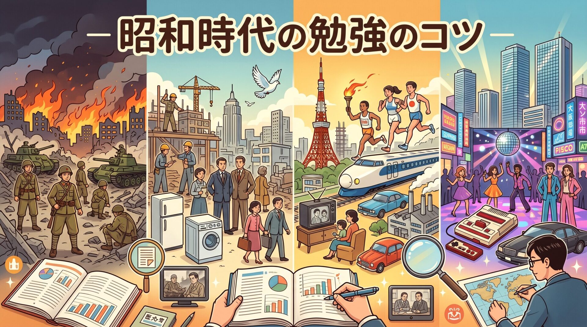 昭和時代の勉強のコツ