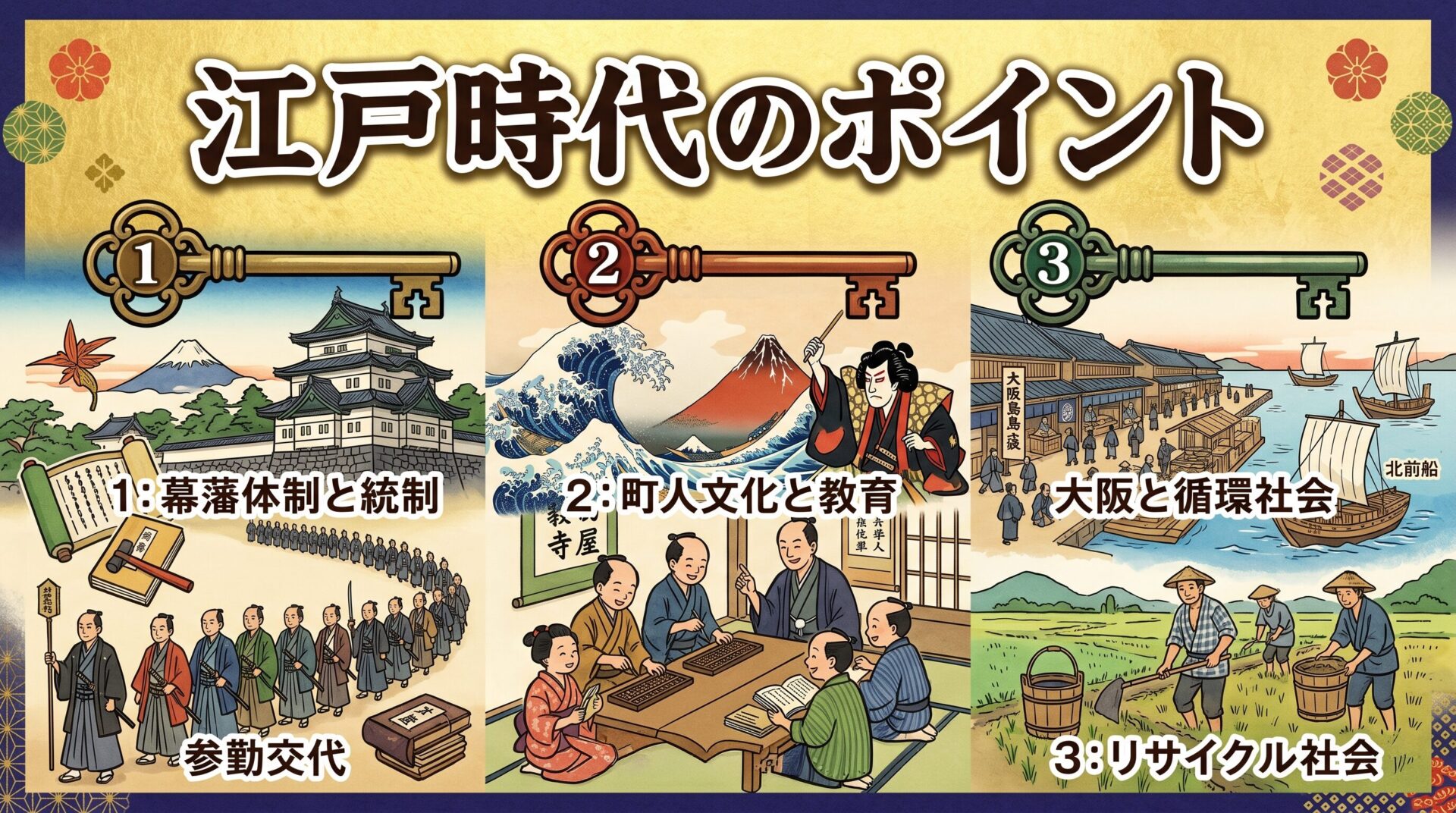 江戸時代のポイント