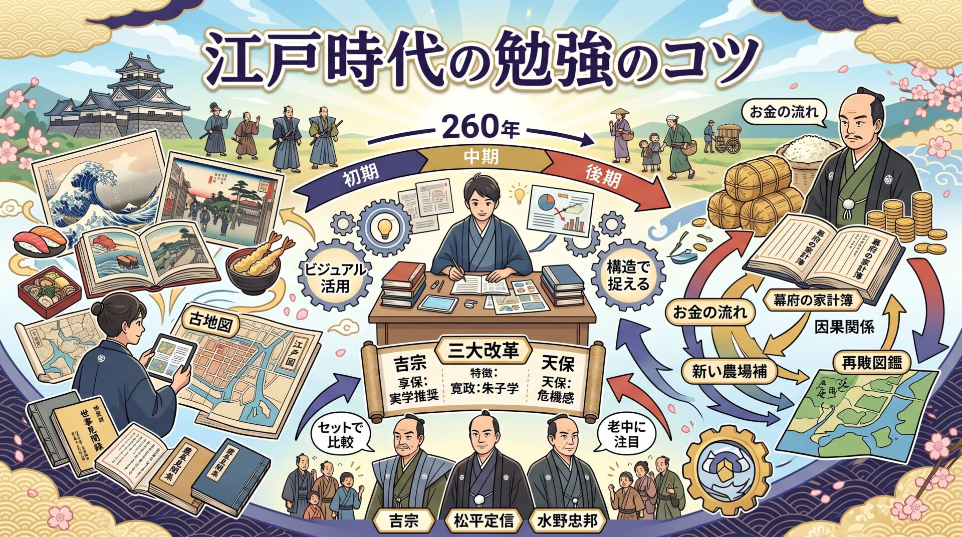 江戸時代の勉強のコツ