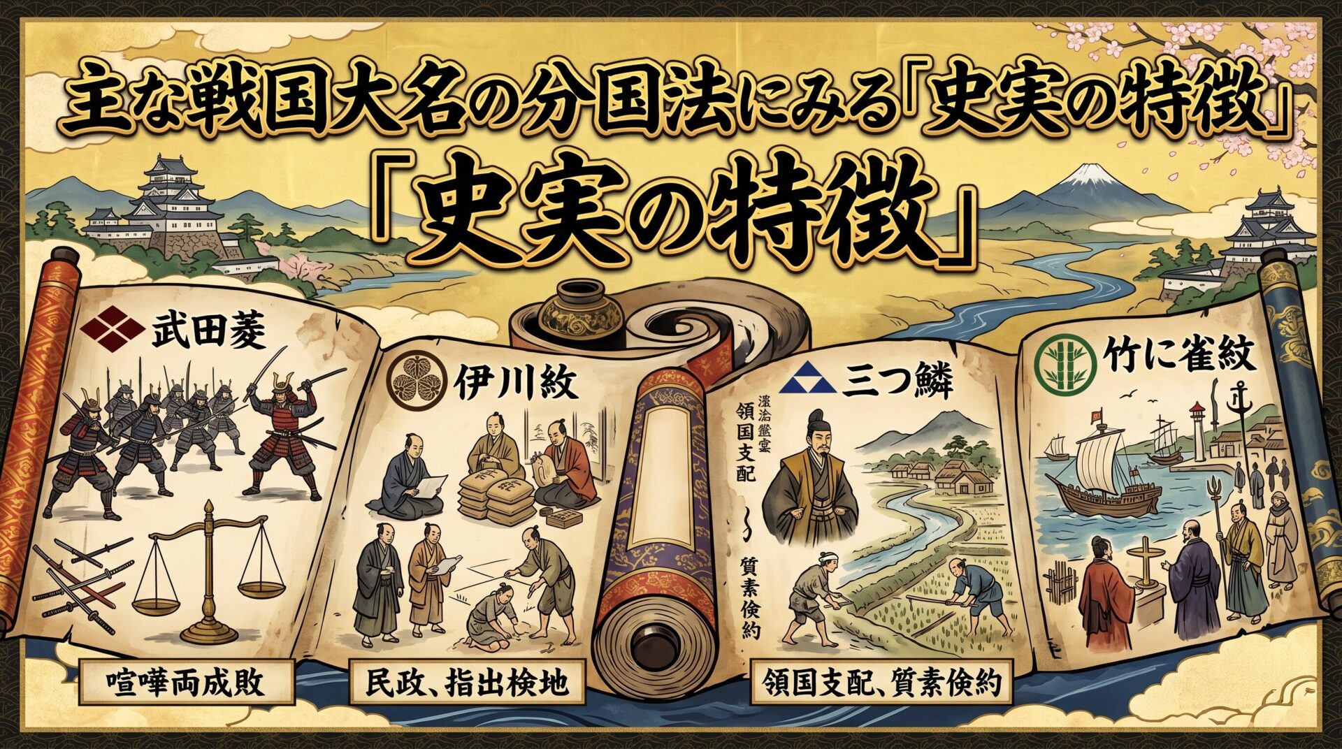 史実の特徴