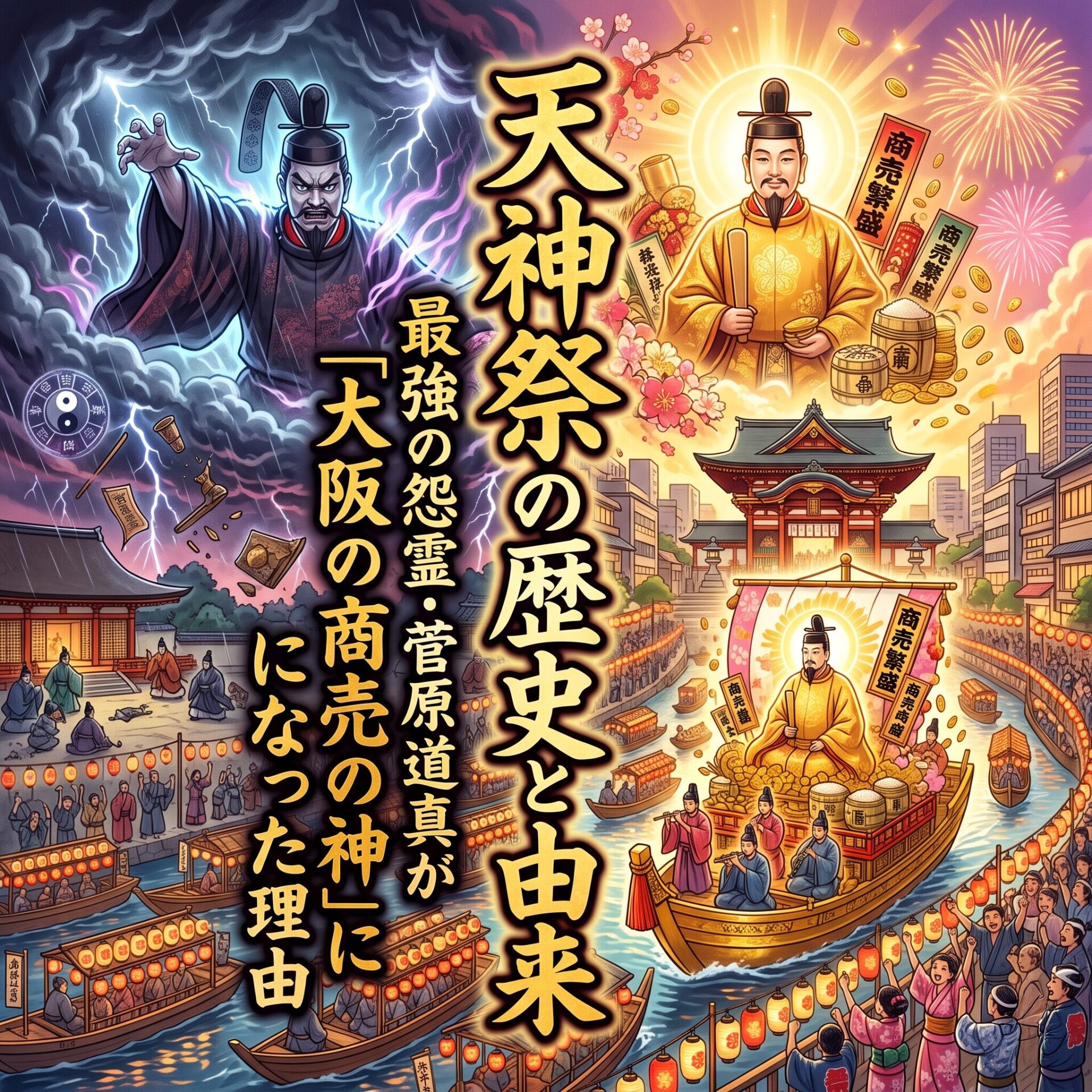 天神祭の歴史と由来
