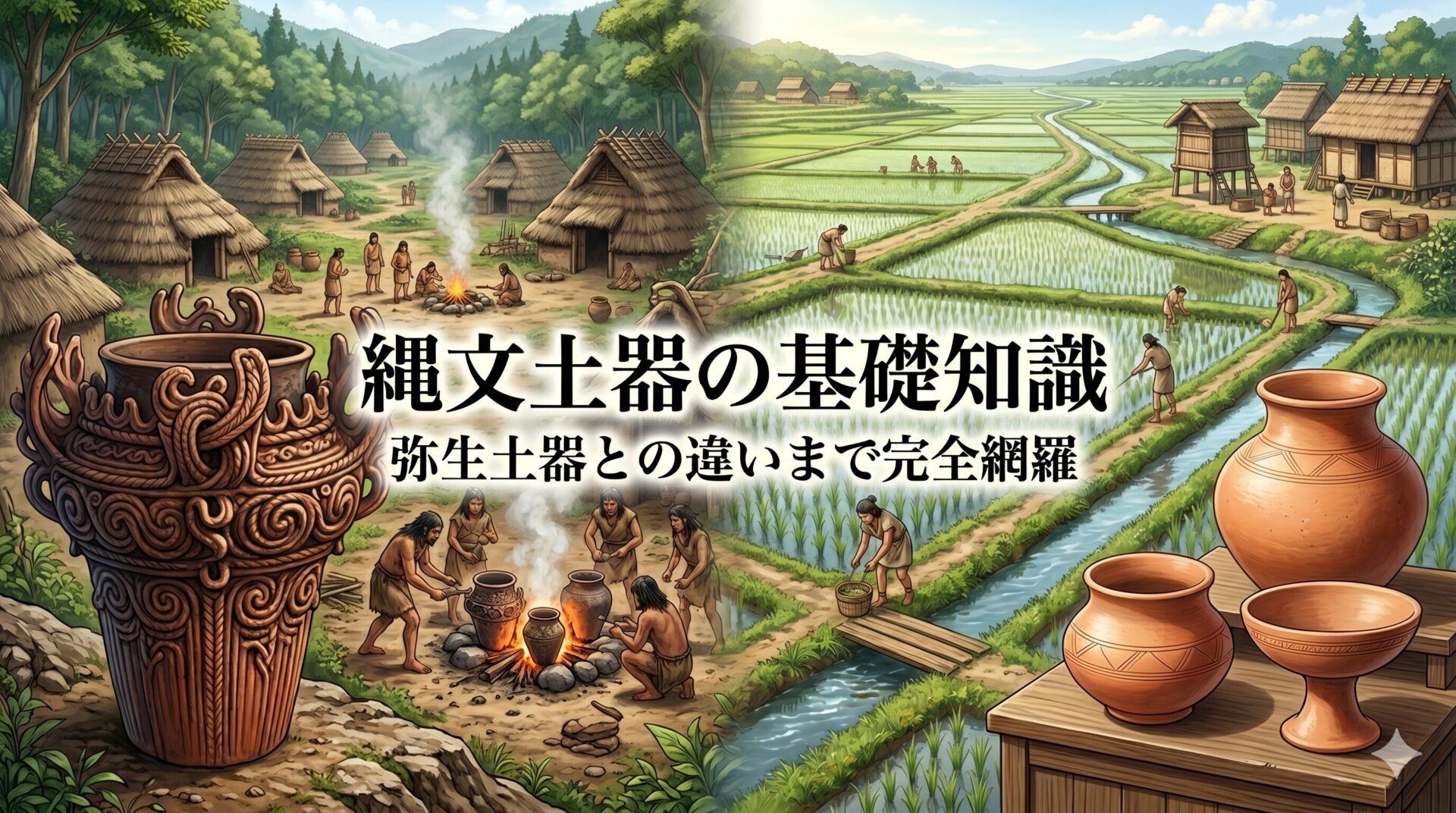 縄文土器の基礎知識