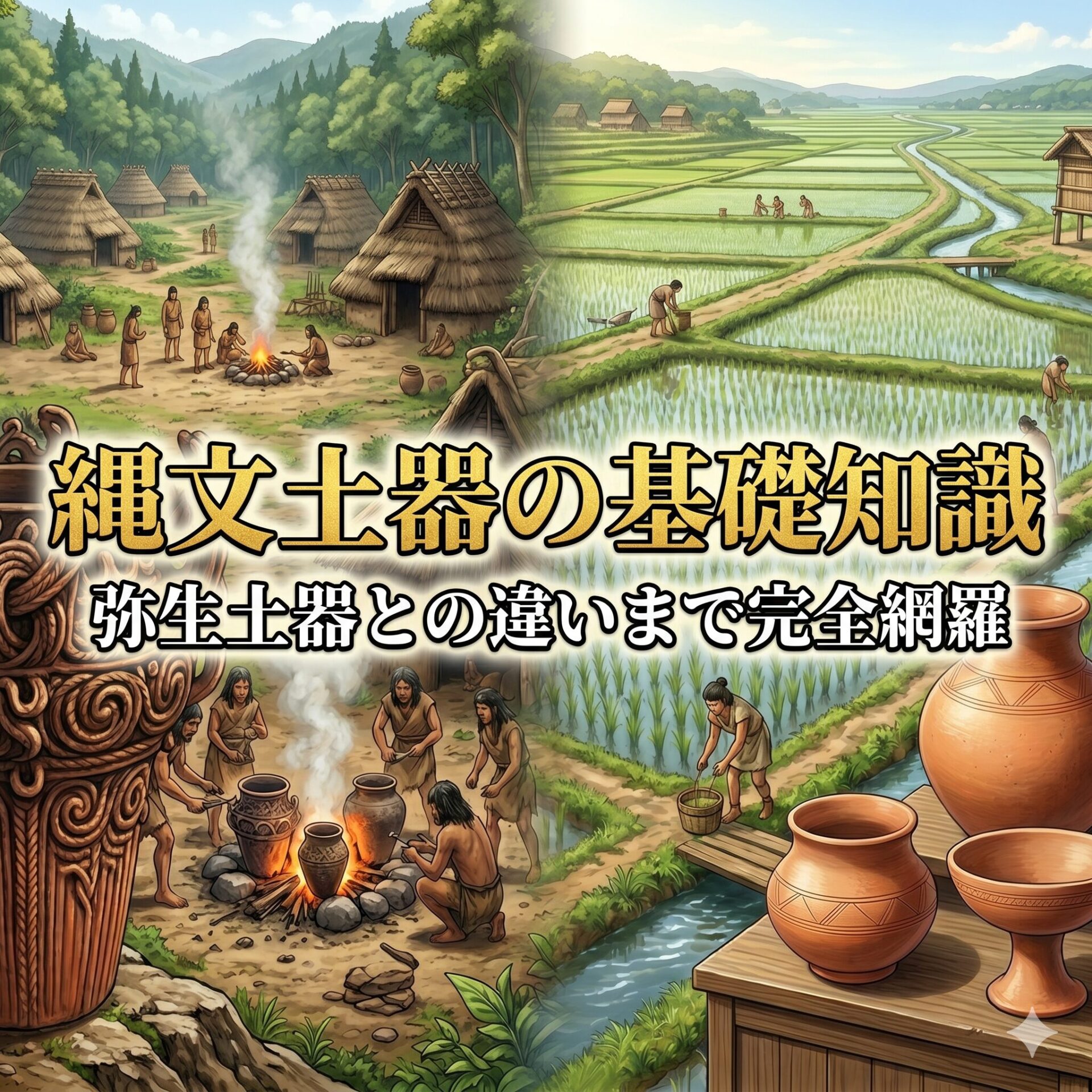 縄文土器の基礎知識