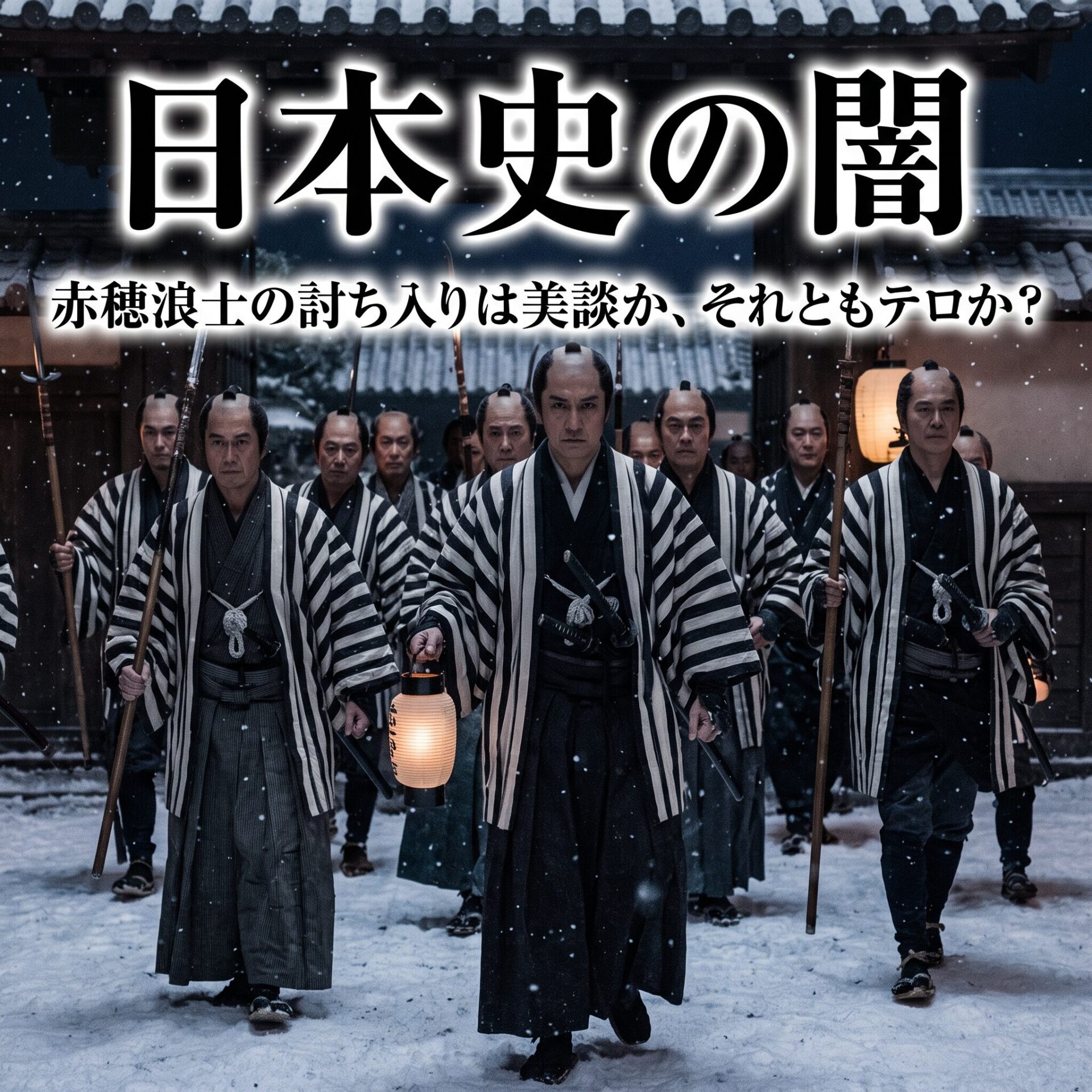 赤穂浪士の討ち入りは美談か、それともテロか？